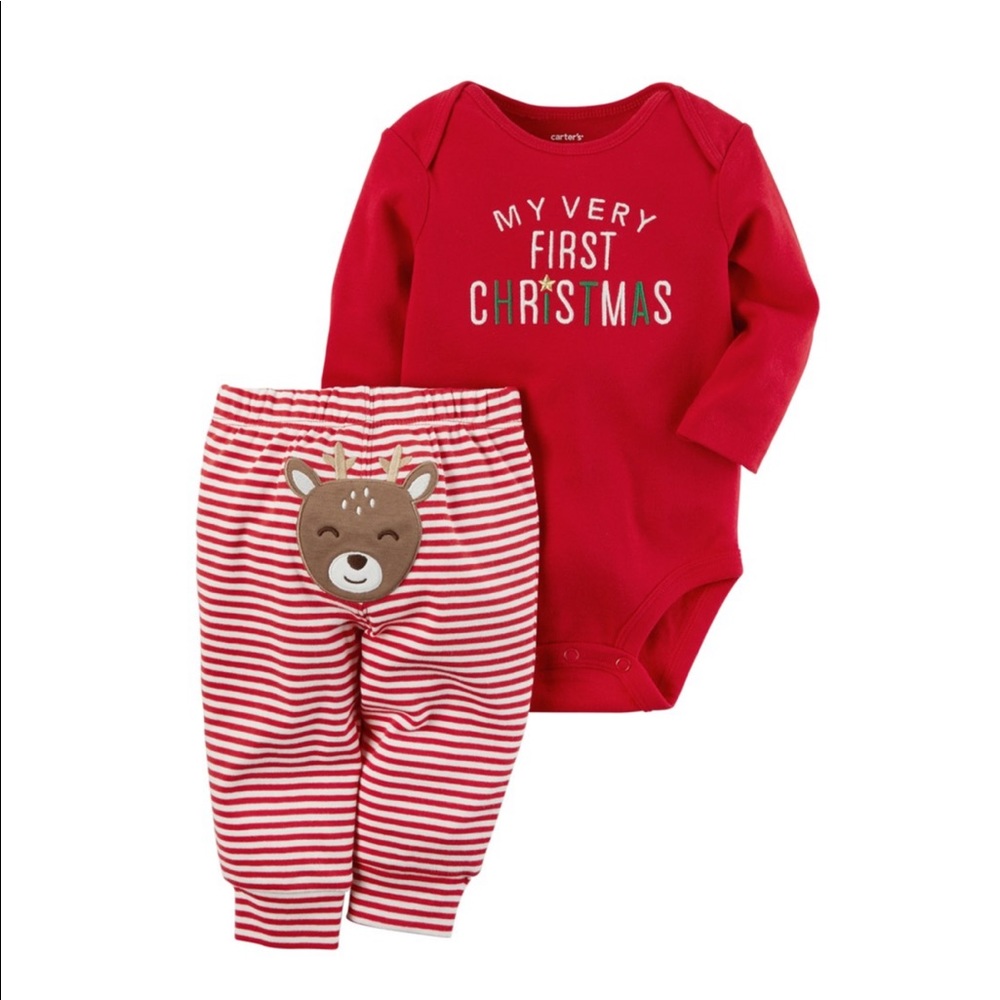 Carters My First Christmas Set